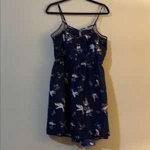 Blue summer dress